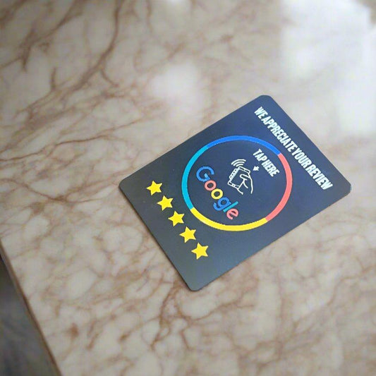 Google Review TapTag Table-Sticker