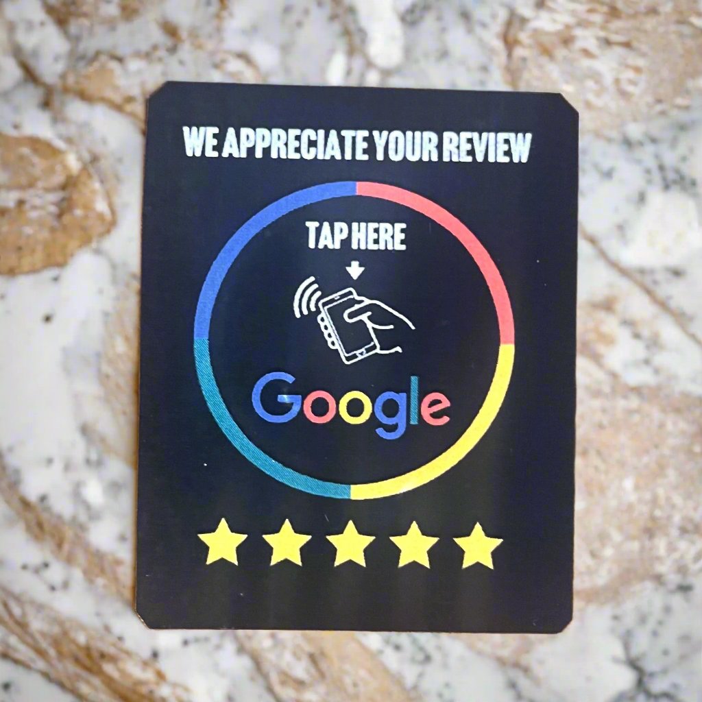 Google Review TapTag Table-Sticker
